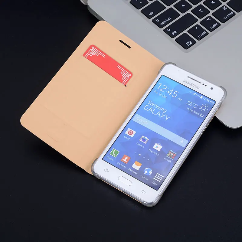 Кожаный чехол с откидной крышкой для Samsung Galaxy J5 2016 2015 GalaxyJ5 J 5 SM J510 J510F J500 J500F J510FN
