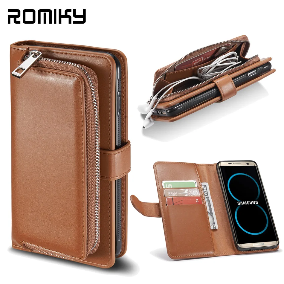 bilder für Romiky Pu-leder Flip Fall für Samsung Galaxy S8 Plus Card Slot halter Mappenkasten für Samsung S8 Plus S8 + Rückseite Handytasche bilder für Romiky Pu-leder Flip Fall für Samsung Galaxy S8 Plus Card Slot halter Mappenkasten für Samsung S8 Plus S8 + Rückseite Handytasche