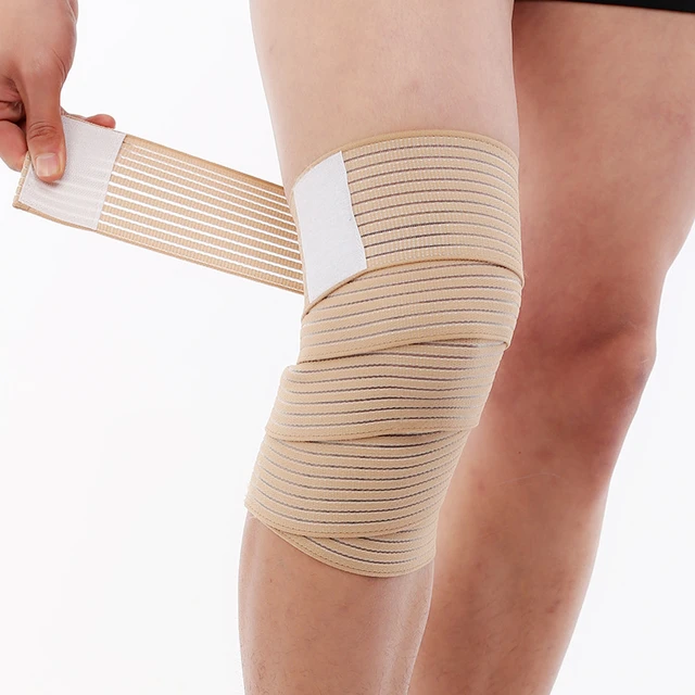 175*8cm Elastic Bandage Tape Kneepad Adjust Basketball Sport Knee