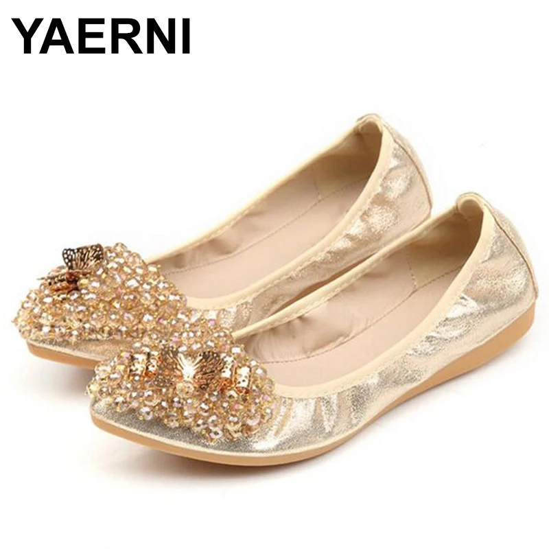 ballet flats with strings