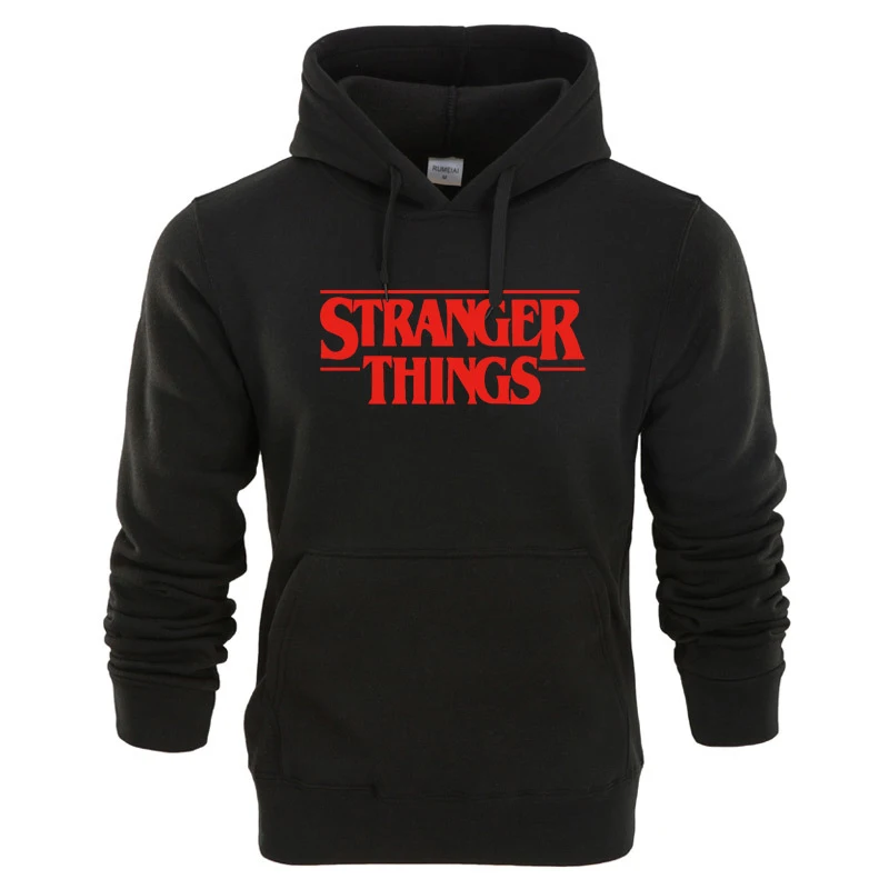 

men's hoodie 2019 Street wear spring autumn youth popular D2 stranger things fleece Urban fashion Casual Outdoor sports 258