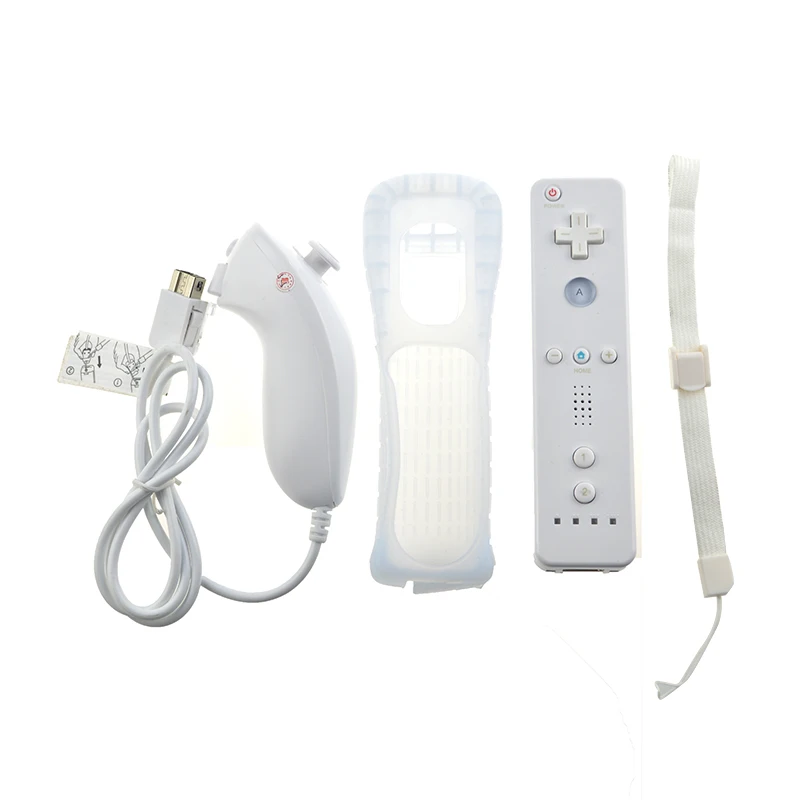 Wireless Controle Remote Nunchuck Controller For Nintend Wii Bluetooth Remote for Wii Controller Without Motion Plus