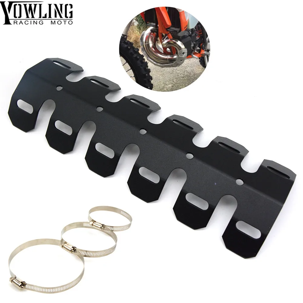 Off road Exhaust Muffler Pipe Guard Protector Heat Shield For HONDA