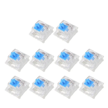 

10Pcs 3 Pin Mechanical Keyboard Switch Blue for Cherry MX Keyboard Tester Kit