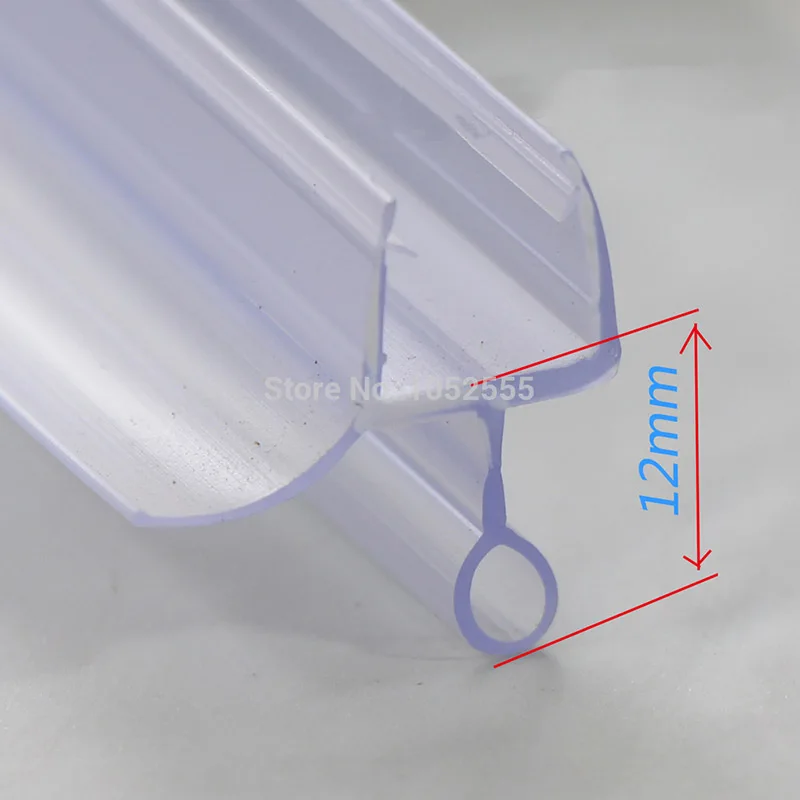 5pcs in a package Me-306 Bath Shower Screen Rubber Big Seals waterproof strips glass door seals length:700mm gap 8-12mm-0