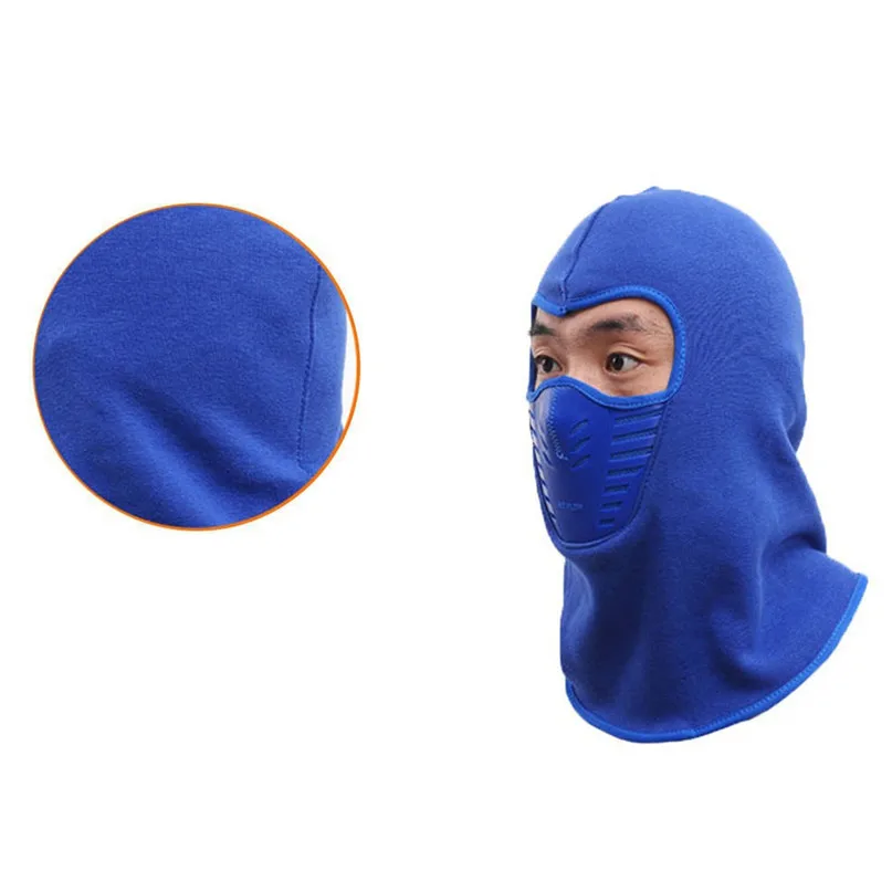 Winter Hats Sports Fleece Headgear Warm Scarf Hat Tactical Mask Ski Cycling Face Mask Windproof dustproof Hiking Mask #3j#F (14)