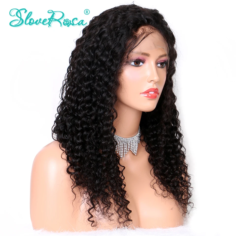 360 Deep Wave Wigs Pre Plucked With Baby Hair 150 Density Natural