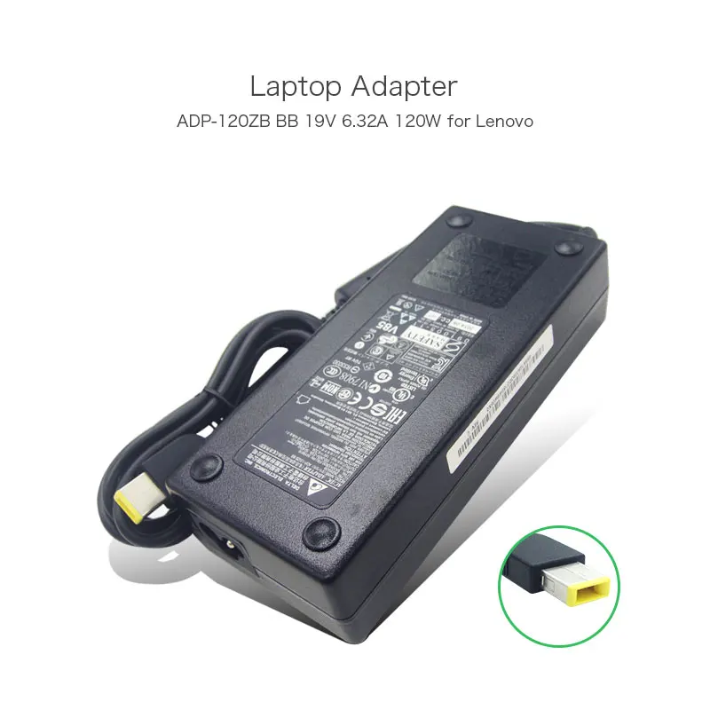 

120W DELTA Laptop Power Supply for Lenovo 54Y8916 PA-1121-04 PA-1121-04LB ADP-120ZB BB 36200439 USB Charger Adapter 19.5V 6.32A