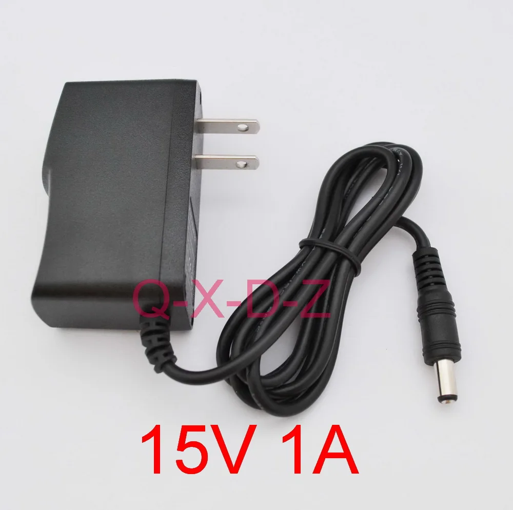 

1PCS High quality DC 15V 1A IC program AC 100V-240V Converter Switching power adapter 1000mA Supply US Plug DC 5.5mm x 2.1-2.5mm