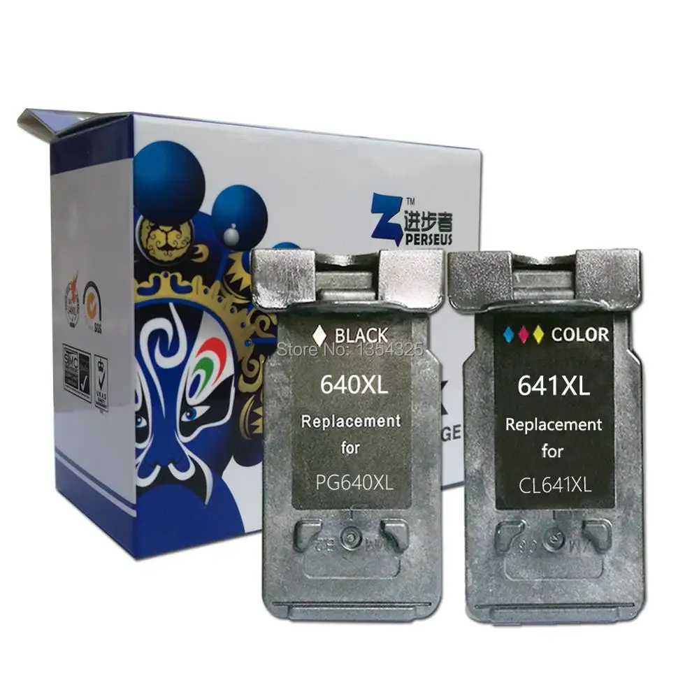 PERSEUS Ink Cartridge For Canon PG 640 CL 641 PG640XL CL641XL High Yield with PIXMA MG2160