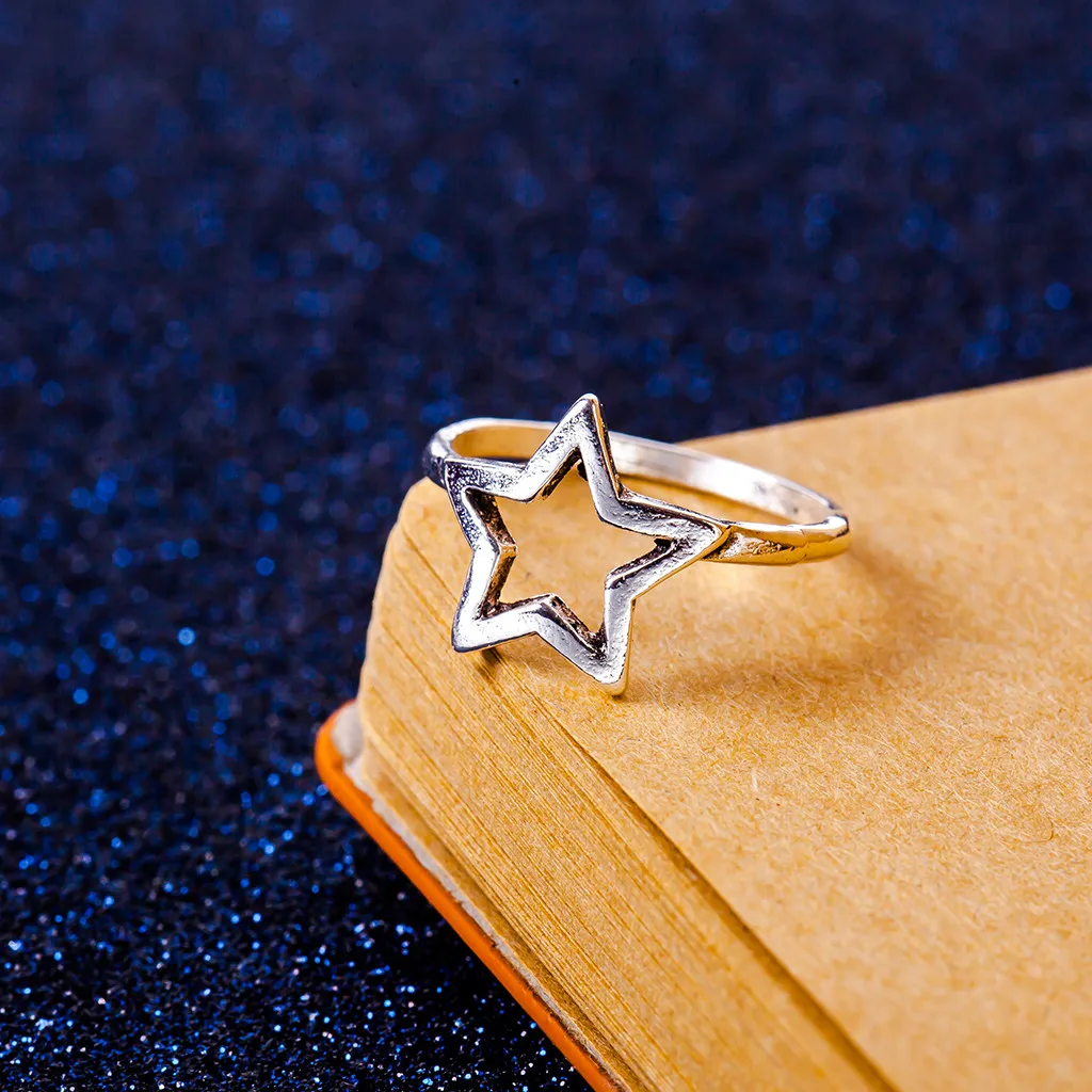 

Simple Knot Open Adjustable Ring for women