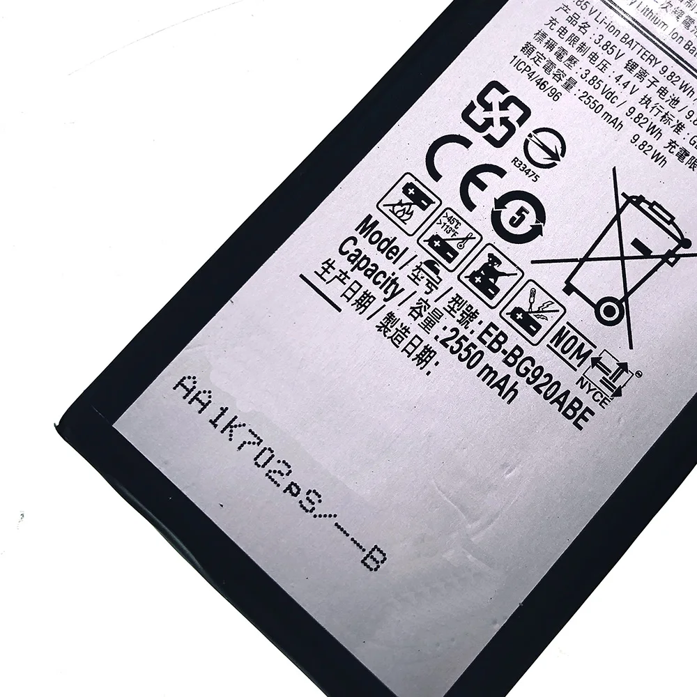 OHD Батарея EB-BG920ABE для Samsung Galaxy S6 G9200 G9208 G9209 SM-G920F G920I G920 G920A G920V G920T G920F | Мобильные