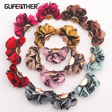 GUFEATHER F133, серьги, подвески, ювелирные изделия, украшения для цветов, серьги diy, изготовление ювелирных изделий, 10 шт./партия