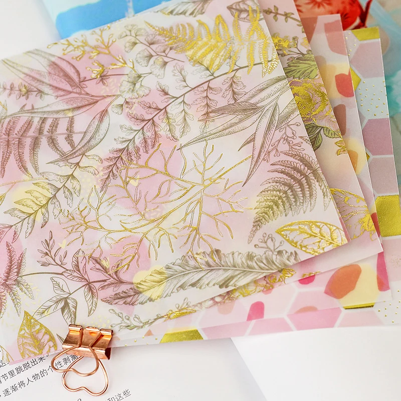 

Multi-styles Beautiful Patterns Craft Papers Practical Handbook Material Paper For Envelope Cards Making Scrapbooking Decor Tool