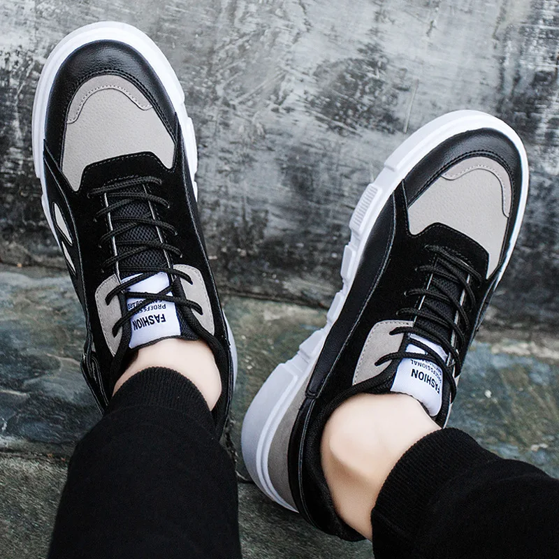 Male Shoe Season Trend Man Motion Leisure Skate Mens Shoes Casual Enlightenment Dad Shoes Ins Thick Soled Shoes Sneakers Men Male Shoe Season Trend Man Motion Leisure Skate Mens Shoes Casual Enlightenment Dad Shoes Ins Thick Soled Shoes Sneakers Men