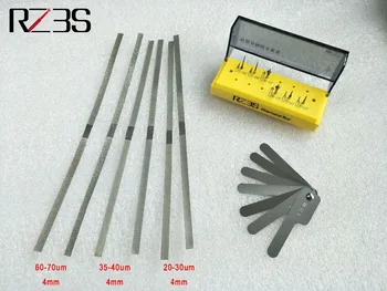 

RZ3S 6 PCS IPR Diamond Burs FG 1.6mm+6 PCS IPR Diamond Strips Sigle Side 3 Types +1 PC IPR Gauge For Orthodontic Treatment