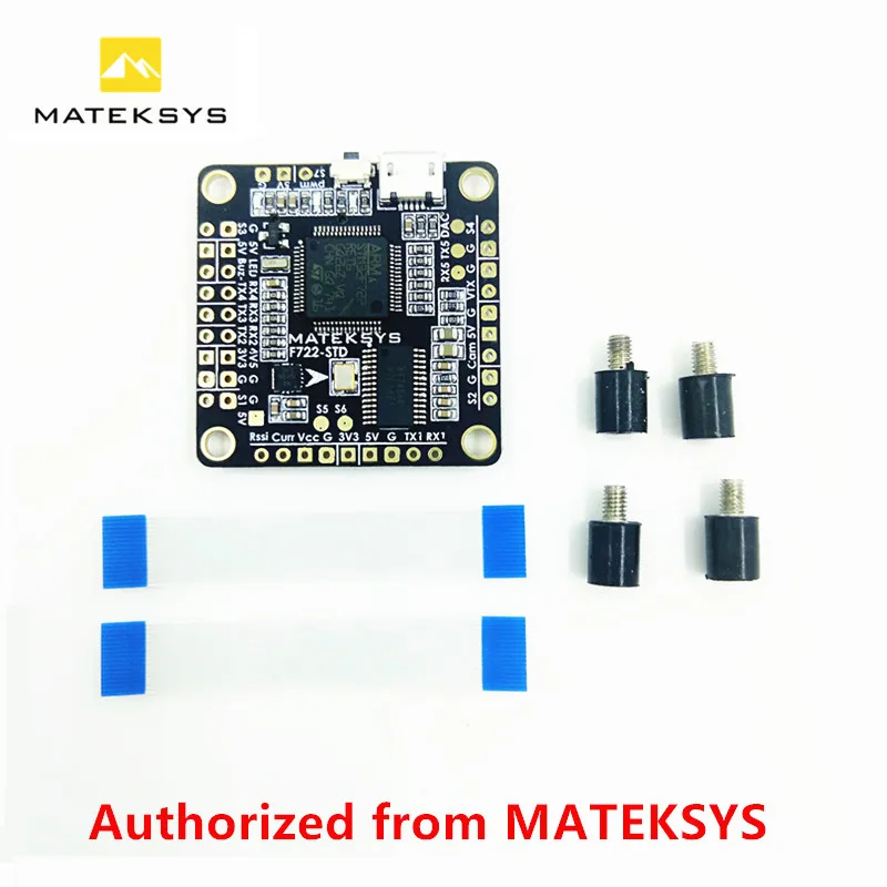 Контроллер полета MATEKSYS F722 STD STM32F722 Betaflight OSD BMP280 барометр 7 PWM/DSHOT выходы BlackBox MicroSD для