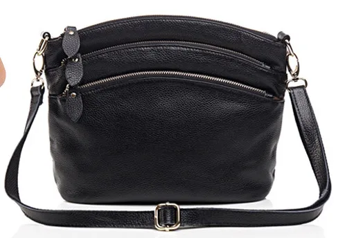 Дизайнерская мини-сумка в виде ракушки, Женская Высококачественная сумка из натуральной кожи, винтажный клатч, женские сумки на плечо, 5 цветов, Vrouwen Lederen - Цвет: Черный