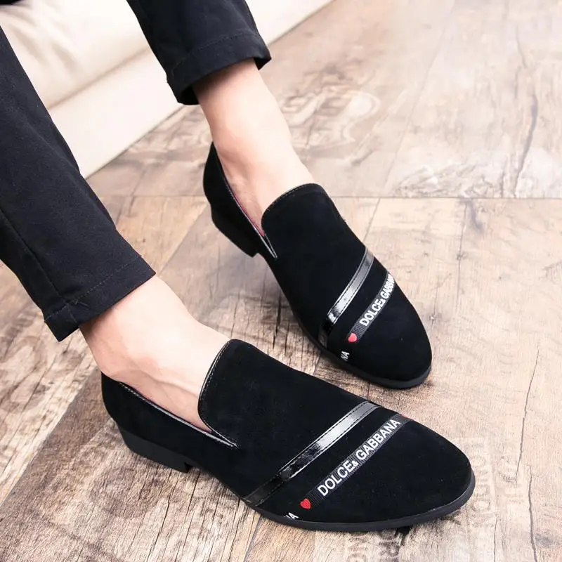 informal leather shoes