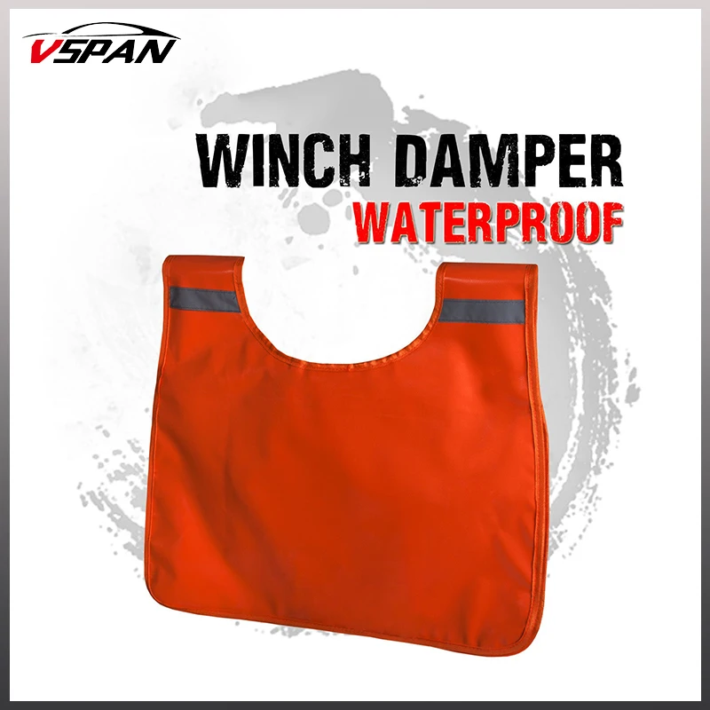 

New Winch Damper 4WD Winch Cable Cushion Recovery Damper Safety Blanket 4x4 Car Off-Road Rescue Winching Pulling Towing Dampener