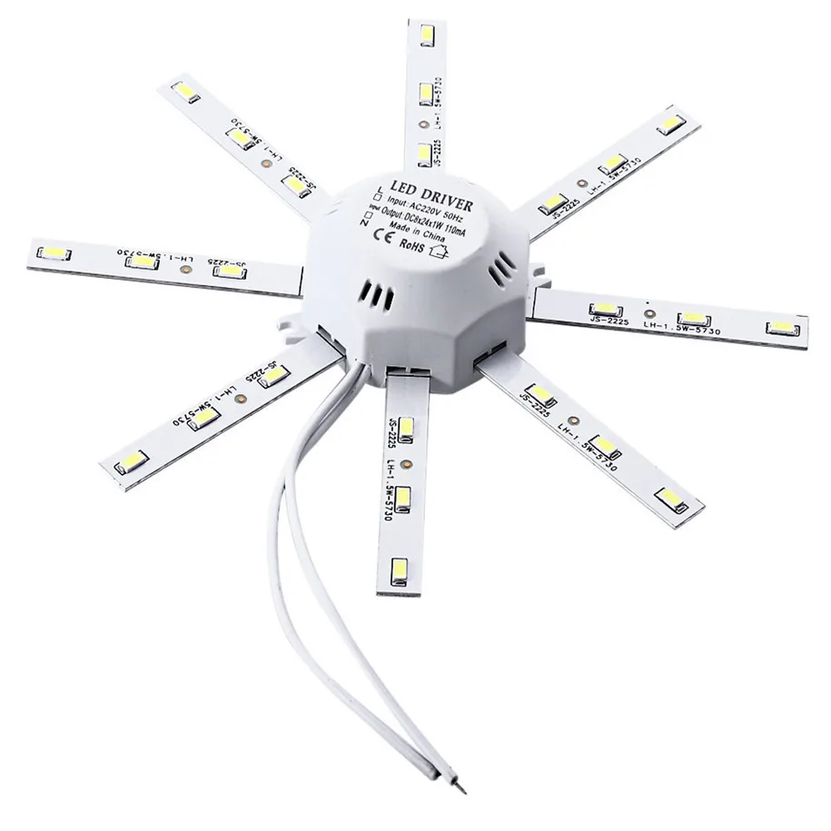 CARPRIE светодиодные потолочные светильники для гостиной 12 Вт 900lm 24 Led 5730 SMD LED спальня