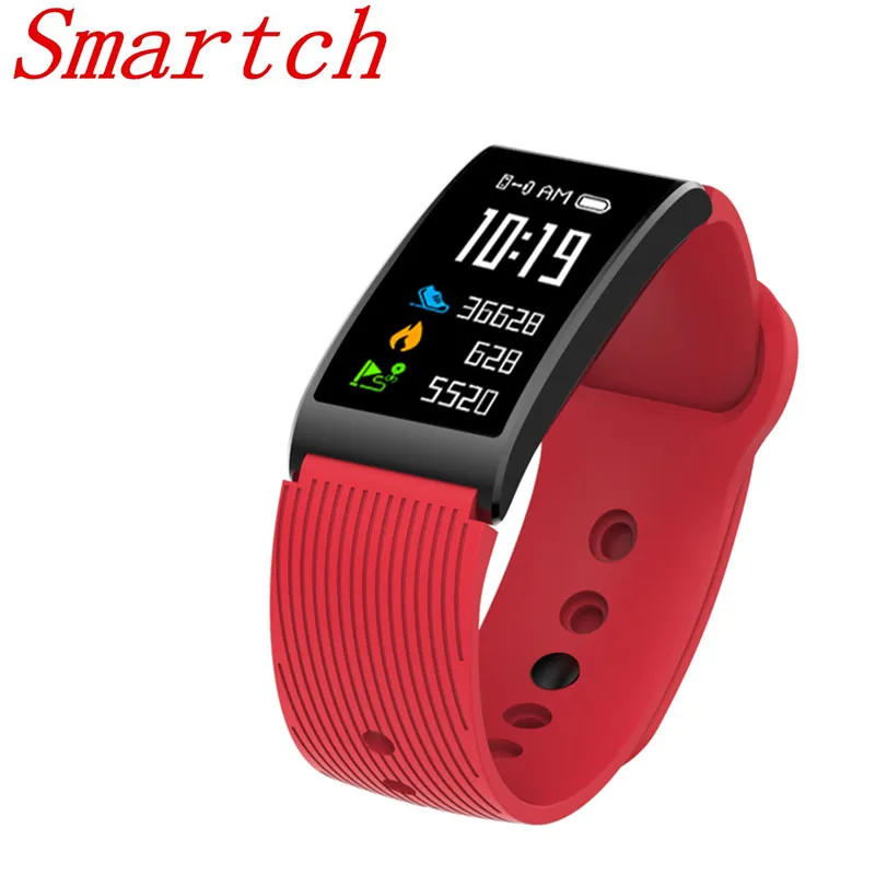 Smartch X3 смарт-браслет часы кровяное давление Спорт Фитнес ips цветной браслет gps