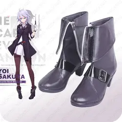 Новая игра TouHou Project Mafia Izayoi Sakuya Косплей Аниме сапоги обувь на заказ