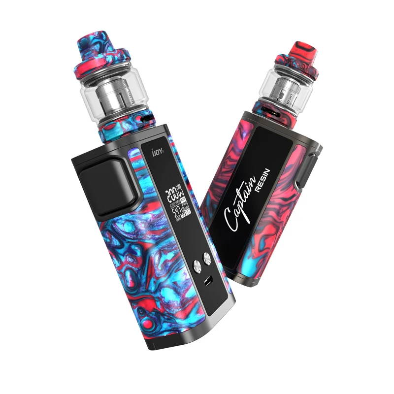 Original IJOY CAPTAIN RESIN KIT Powered by 20700 batteries 6000MAH with top filling CAPTAIN RESIN Tank Electronic Cigarette vape 01 (3)