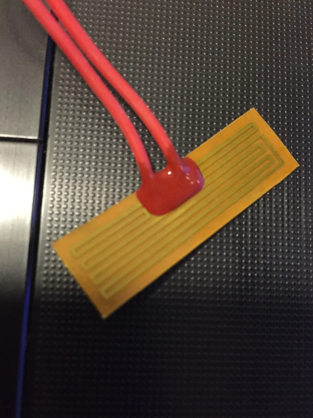 10mmx30mm 12V 0.5W element heating PI film polyimide heater heat rubber