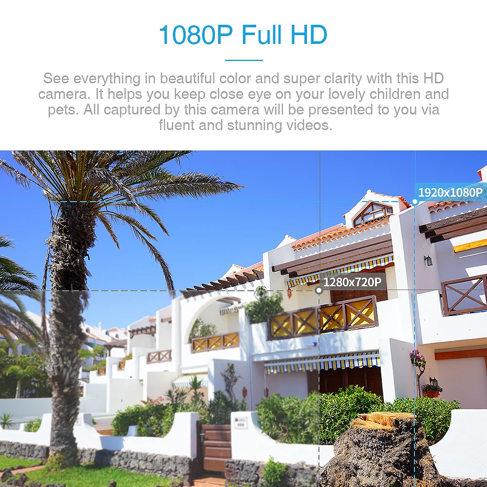  YCC365 1080P 2.0MP Waterproof IP Camera Outdoor Camera WiFi CCTV Camera wireless Auto Tracking Nigh - 33021136213