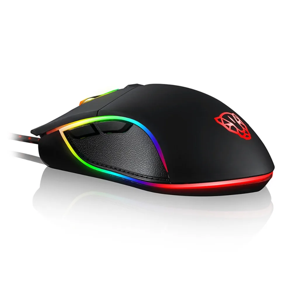 Motospeed V30 Professional USB Wired Gaming Mouse 3500DPI Optical Mice Backlit Port Android IOS Linux With 3