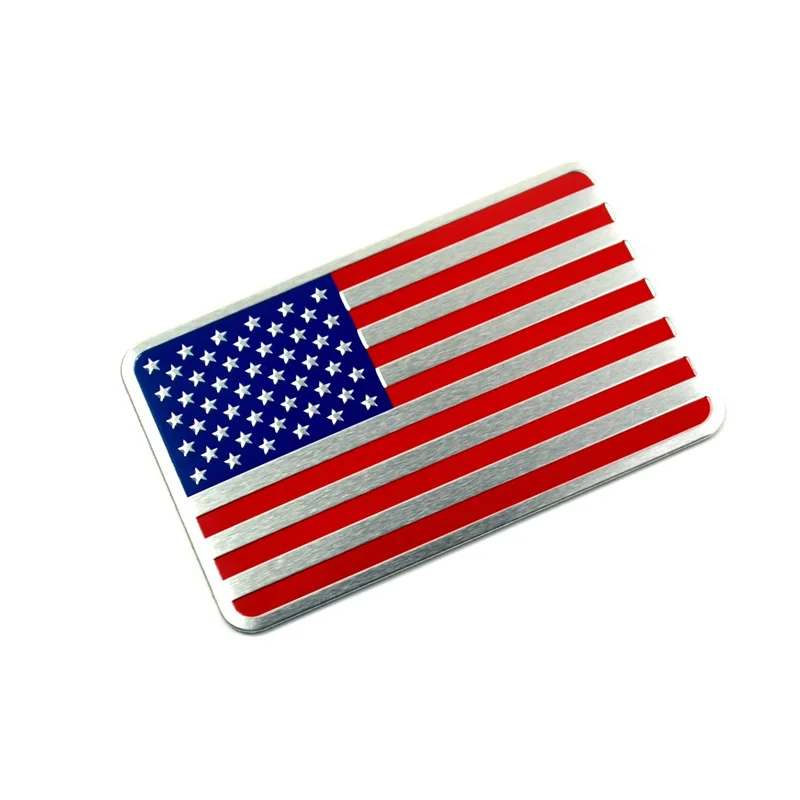 DSYCAR металлический американский флаг США наклейка с логотипом на автомобиль эмблема значок автомобиля Стайлинг наклейка для Jeep Bmw Fiat VW Ford Audi