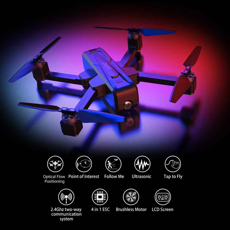  JJRC X11 5G WIFI FPV With 2K Camera GPS 20mins Flight Time Foldable Remote Control Drone Quadcopter