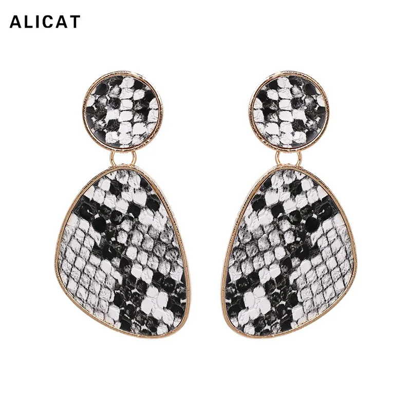 

Multicolor Snake Skin Earring 2019 Fashion Ethnic Indian Jewelry Dangle Earrings For Women Elegant Accessories Party Gift