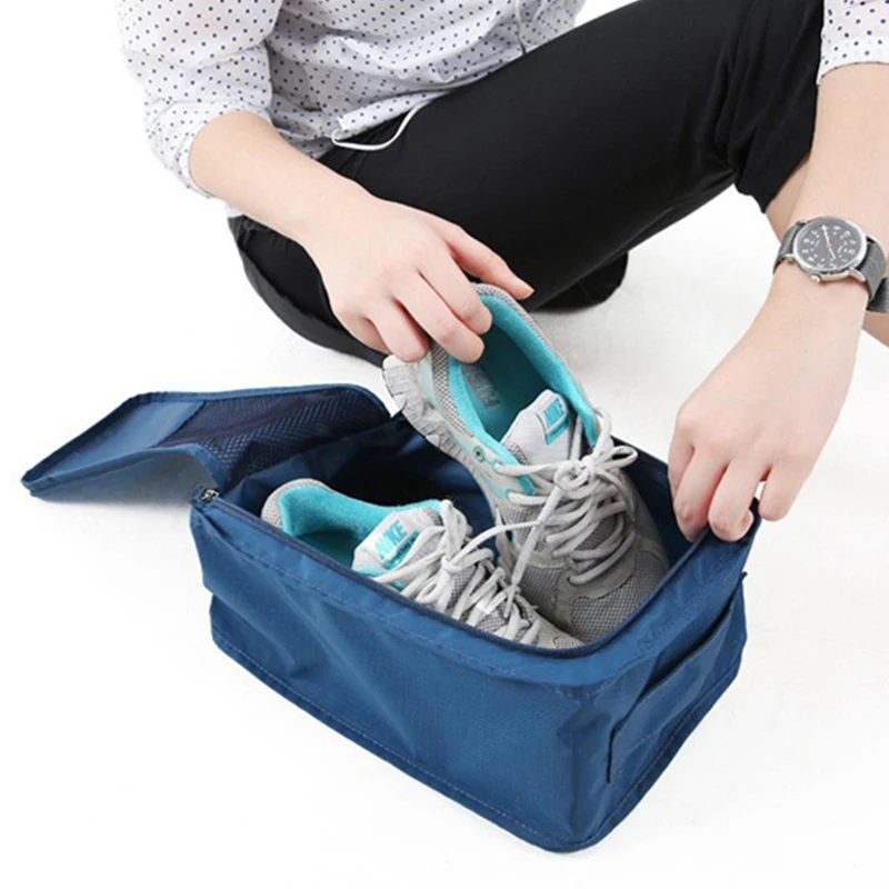 للماء حقيبة أحذية السفر حقيبة التخزين المحمولة أحذية المنظم طوي كيس التخزين النايلون متعددة الوظائف أكياس بسحاب للماء حقيبة أحذية السفر حقيبة التخزين المحمولة أحذية المنظم طوي كيس التخزين النايلون متعددة الوظائف أكياس بسحاب