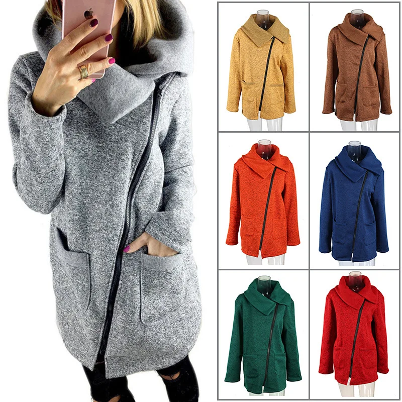 

5XL Plus Size Jackets Side Zipper Cashmere Jacket Double Collar Women Jackets Spring Autumn Oversized Womens Jackets And Coats