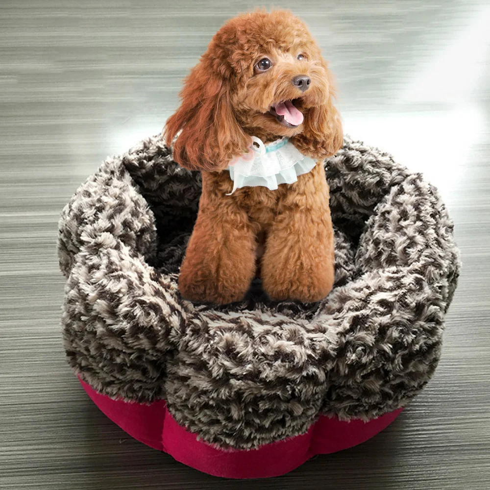 Urijk High Quality Winter Warm Dog Bed Pet Dog House Lovely Soft House