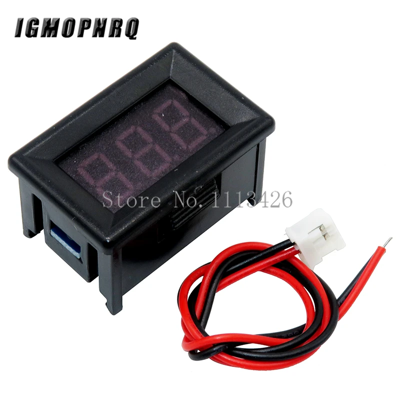 Two Wires Digital Voltmeter LED Display DC2.5-30V Voltage Meter Two Wires Digital Voltmeter LED Display DC2.5-30V Voltage Meter