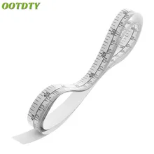 OOTDTY 151 см самоклеющаяся метрическая измерительная лента виниловая линейка для швейной машины наклейка