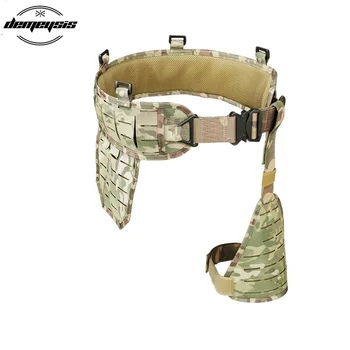

2019 New Molle Tactical Shooting Waist Belt Cummerbunds Adjustable Military Airsoft Combat Hunting Waist Belt Support