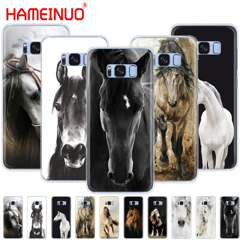 

HAMEINUO Fine horse art cell phone case cover for Samsung Galaxy S9 S7 edge PLUS S8 S6 S5 S4 S3 MINI