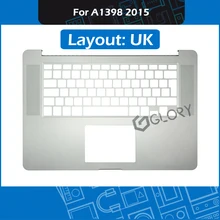 Ноутбук A1398 Топ чехол Великобритании макет для Macbook Pro retina 1" Mid удобный Упор для рук Замена MJLQ2 MJLT2