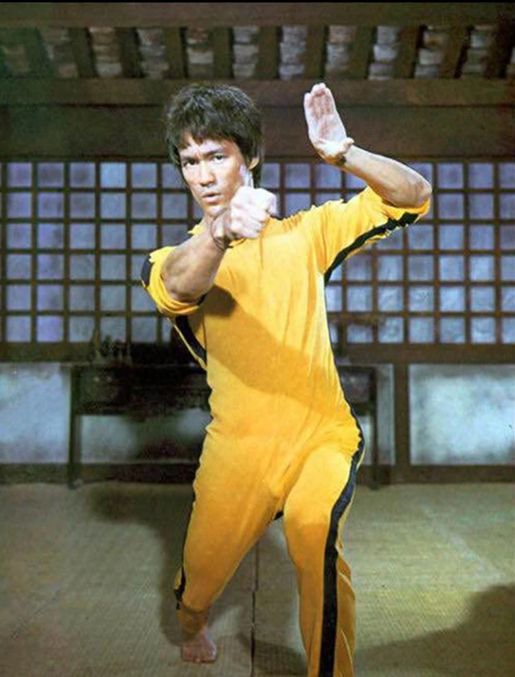 bruce lee yellow jumpsuit adidas