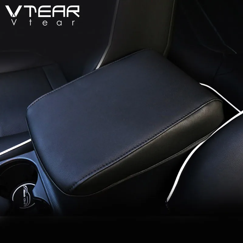Защитный подлокотник Vtear центральный из искусственной кожи для Mazda аксессуары