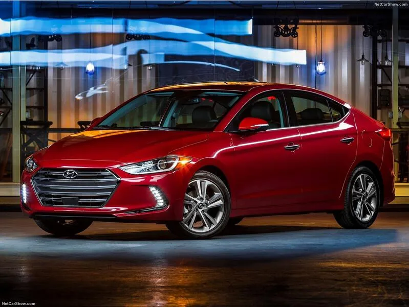 Для hyundai Elantra Avante-17 внутренняя дверная ручка Крышка Чаша отделка матовая 4 шт