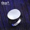 BEIER new store Brushed smooth men's ring sleek minimalist oval ring high quality jewelry gift LLBR8-585R ► Photo 1/6