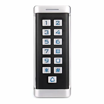 

RFID IP68 Metal Keypad Door Access Control Single Door Standalone Access Control System Wiegand 26 bit I/O With 2000 User F1419D