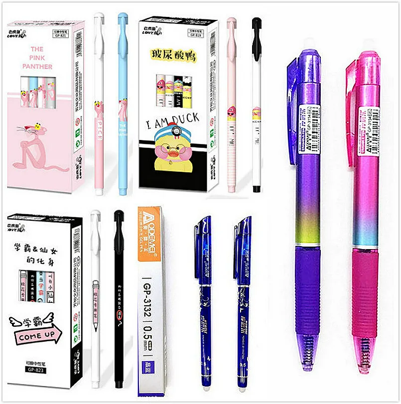 

1pc Box-packed Dismantled Sell Erasable Gel Pen Refills Red Blue Ink Blue Black Writing Neutral Pen Creative Drawing University