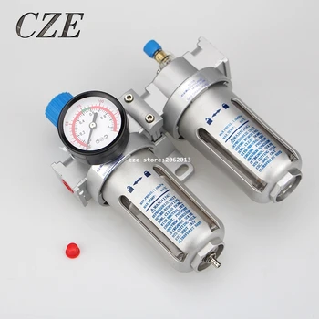 

SFC200 / SFC300 / SFC400 Pneumatic Air Treatment Air Filter Air Compressor Oil Water Separator 1/4" or 3/8" or 1/2"