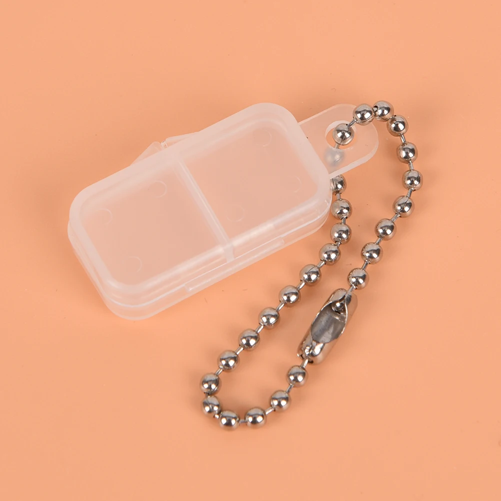 Fit For 312# 10# 675# Hearing Aid Clear Plastic Battery Case Batteries Box Button Battery Storage Protective Holder Hard Case
